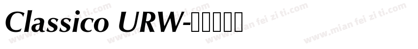 Classico URW字体转换